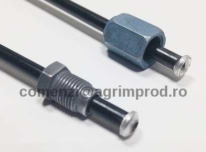 CONDUCTA FRANA 4.75MM - 1702MM (RACORDURI TATA M10MM - MAMA  M10MM)